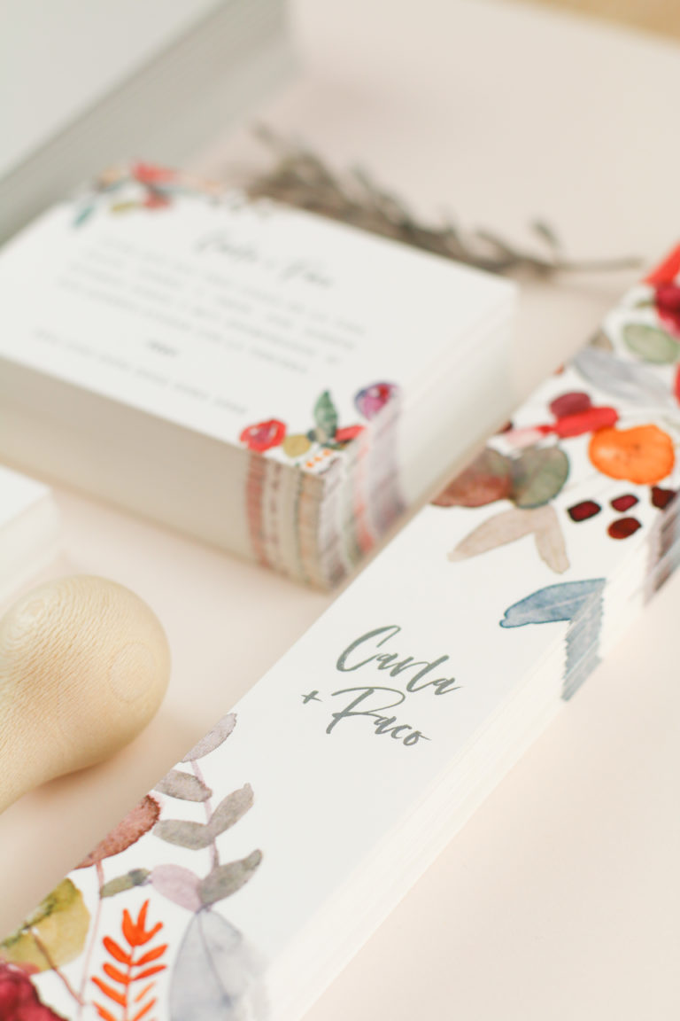 Project party - invitación de boda fiorella